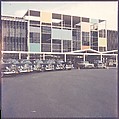 [162 Views of the Aqueduct Raceway for Unpublished Sports Illustrated Article], Walker Evans (American, St. Louis, Missouri 1903–1975 New Haven, Connecticut), Color film transparency