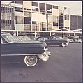 [162 Views of the Aqueduct Raceway for Unpublished Sports Illustrated Article], Walker Evans (American, St. Louis, Missouri 1903–1975 New Haven, Connecticut), Color film transparency
