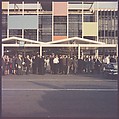 [162 Views of the Aqueduct Raceway for Unpublished Sports Illustrated Article], Walker Evans (American, St. Louis, Missouri 1903–1975 New Haven, Connecticut), Color film transparency