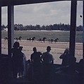 [162 Views of the Aqueduct Raceway for Unpublished Sports Illustrated Article], Walker Evans (American, St. Louis, Missouri 1903–1975 New Haven, Connecticut), Color film transparency