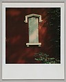 [Shutter of Red Clapboard House], Walker Evans  American, Instant internal dye diffusion transfer print (Polaroid SX-70)