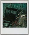 [Junked Automobile Skeleton and Truck Grill, Connecticut], Walker Evans  American, Instant internal dye diffusion transfer print (Polaroid SX-70)