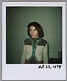 [Joyce Baronio], Walker Evans  American, Instant internal dye diffusion transfer print (Polaroid SX-70)