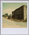 [Abandoned Storefronts, Hale County, Alabama], Walker Evans  American, Instant internal dye diffusion transfer print (Polaroid SX-70)