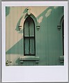 [Window of White Clapboard House], Walker Evans  American, Instant internal dye diffusion transfer print (Polaroid SX-70)