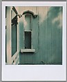 [Window of White Clapboard House], Walker Evans  American, Instant internal dye diffusion transfer print (Polaroid SX-70)