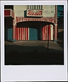 [Theater Near Old Saybrook, Connecticut], Walker Evans (American, St. Louis, Missouri 1903–1975 New Haven, Connecticut), Instant internal dye diffusion transfer print (Polaroid SX-70)