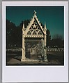 [Victorian Funerary Monument], Walker Evans  American, Instant internal dye diffusion transfer print (Polaroid SX-70)