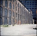 [227 Views of Buildings and Brooklyn Bridge for Fortune Article "On the Waterfront"], Walker Evans (American, St. Louis, Missouri 1903–1975 New Haven, Connecticut), Color film transparency