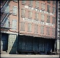 [227 Views of Buildings and Brooklyn Bridge for Fortune Article "On the Waterfront"], Walker Evans (American, St. Louis, Missouri 1903–1975 New Haven, Connecticut), Color film transparency