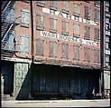 [227 Views of Buildings and Brooklyn Bridge for Fortune Article "On the Waterfront"], Walker Evans (American, St. Louis, Missouri 1903–1975 New Haven, Connecticut), Color film transparency
