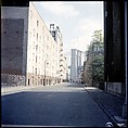 [227 Views of Buildings and Brooklyn Bridge for Fortune Article "On the Waterfront"], Walker Evans (American, St. Louis, Missouri 1903–1975 New Haven, Connecticut), Color film transparency