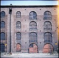 [227 Views of Buildings and Brooklyn Bridge for Fortune Article "On the Waterfront"], Walker Evans (American, St. Louis, Missouri 1903–1975 New Haven, Connecticut), Color film transparency