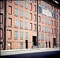 [227 Views of Buildings and Brooklyn Bridge for Fortune Article "On the Waterfront"], Walker Evans (American, St. Louis, Missouri 1903–1975 New Haven, Connecticut), Color film transparency