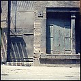[227 Views of Buildings and Brooklyn Bridge for Fortune Article "On the Waterfront"], Walker Evans (American, St. Louis, Missouri 1903–1975 New Haven, Connecticut), Color film transparency