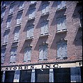 [227 Views of Buildings and Brooklyn Bridge for Fortune Article "On the Waterfront"], Walker Evans (American, St. Louis, Missouri 1903–1975 New Haven, Connecticut), Color film transparency