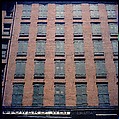 [227 Views of Buildings and Brooklyn Bridge for Fortune Article "On the Waterfront"], Walker Evans (American, St. Louis, Missouri 1903–1975 New Haven, Connecticut), Color film transparency