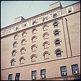 [227 Views of Buildings and Brooklyn Bridge for Fortune Article "On the Waterfront"], Walker Evans (American, St. Louis, Missouri 1903–1975 New Haven, Connecticut), Color film transparency