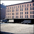 [227 Views of Buildings and Brooklyn Bridge for Fortune Article "On the Waterfront"], Walker Evans (American, St. Louis, Missouri 1903–1975 New Haven, Connecticut), Color film transparency