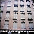 [227 Views of Buildings and Brooklyn Bridge for Fortune Article "On the Waterfront"], Walker Evans (American, St. Louis, Missouri 1903–1975 New Haven, Connecticut), Color film transparency
