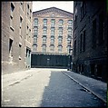 [227 Views of Buildings and Brooklyn Bridge for Fortune Article "On the Waterfront"], Walker Evans (American, St. Louis, Missouri 1903–1975 New Haven, Connecticut), Color film transparency