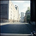 [227 Views of Buildings and Brooklyn Bridge for Fortune Article "On the Waterfront"], Walker Evans (American, St. Louis, Missouri 1903–1975 New Haven, Connecticut), Color film transparency