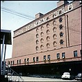 [227 Views of Buildings and Brooklyn Bridge for Fortune Article "On the Waterfront"], Walker Evans (American, St. Louis, Missouri 1903–1975 New Haven, Connecticut), Color film transparency