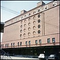 [227 Views of Buildings and Brooklyn Bridge for Fortune Article "On the Waterfront"], Walker Evans (American, St. Louis, Missouri 1903–1975 New Haven, Connecticut), Color film transparency