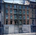 [227 Views of Buildings and Brooklyn Bridge for Fortune Article "On the Waterfront"], Walker Evans (American, St. Louis, Missouri 1903–1975 New Haven, Connecticut), Color film transparency