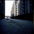 [227 Views of Buildings and Brooklyn Bridge for Fortune Article "On the Waterfront"], Walker Evans (American, St. Louis, Missouri 1903–1975 New Haven, Connecticut), Color film transparency