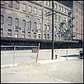 [227 Views of Buildings and Brooklyn Bridge for Fortune Article "On the Waterfront"], Walker Evans (American, St. Louis, Missouri 1903–1975 New Haven, Connecticut), Color film transparency