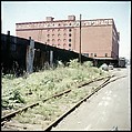 [227 Views of Buildings and Brooklyn Bridge for Fortune Article "On the Waterfront"], Walker Evans (American, St. Louis, Missouri 1903–1975 New Haven, Connecticut), Color film transparency