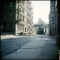 [227 Views of Buildings and Brooklyn Bridge for Fortune Article "On the Waterfront"], Walker Evans (American, St. Louis, Missouri 1903–1975 New Haven, Connecticut), Color film transparency