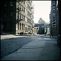 [227 Views of Buildings and Brooklyn Bridge for Fortune Article "On the Waterfront"], Walker Evans (American, St. Louis, Missouri 1903–1975 New Haven, Connecticut), Color film transparency