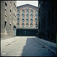 [227 Views of Buildings and Brooklyn Bridge for Fortune Article "On the Waterfront"], Walker Evans (American, St. Louis, Missouri 1903–1975 New Haven, Connecticut), Color film transparency