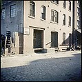[227 Views of Buildings and Brooklyn Bridge for Fortune Article "On the Waterfront"], Walker Evans (American, St. Louis, Missouri 1903–1975 New Haven, Connecticut), Color film transparency