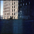 [227 Views of Buildings and Brooklyn Bridge for Fortune Article "On the Waterfront"], Walker Evans (American, St. Louis, Missouri 1903–1975 New Haven, Connecticut), Color film transparency