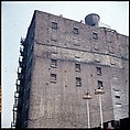 [227 Views of Buildings and Brooklyn Bridge for Fortune Article "On the Waterfront"], Walker Evans (American, St. Louis, Missouri 1903–1975 New Haven, Connecticut), Color film transparency