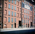 [227 Views of Buildings and Brooklyn Bridge for Fortune Article "On the Waterfront"], Walker Evans (American, St. Louis, Missouri 1903–1975 New Haven, Connecticut), Color film transparency