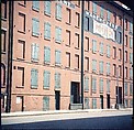 [227 Views of Buildings and Brooklyn Bridge for Fortune Article "On the Waterfront"], Walker Evans (American, St. Louis, Missouri 1903–1975 New Haven, Connecticut), Color film transparency