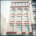 [227 Views of Buildings and Brooklyn Bridge for Fortune Article "On the Waterfront"], Walker Evans (American, St. Louis, Missouri 1903–1975 New Haven, Connecticut), Color film transparency
