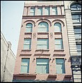 [227 Views of Buildings and Brooklyn Bridge for Fortune Article "On the Waterfront"], Walker Evans (American, St. Louis, Missouri 1903–1975 New Haven, Connecticut), Color film transparency