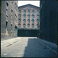 [227 Views of Buildings and Brooklyn Bridge for Fortune Article "On the Waterfront"], Walker Evans (American, St. Louis, Missouri 1903–1975 New Haven, Connecticut), Color film transparency