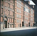 [227 Views of Buildings and Brooklyn Bridge for Fortune Article "On the Waterfront"], Walker Evans (American, St. Louis, Missouri 1903–1975 New Haven, Connecticut), Color film transparency