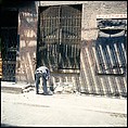 [227 Views of Buildings and Brooklyn Bridge for Fortune Article "On the Waterfront"], Walker Evans (American, St. Louis, Missouri 1903–1975 New Haven, Connecticut), Color film transparency