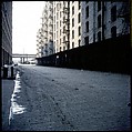 [227 Views of Buildings and Brooklyn Bridge for Fortune Article "On the Waterfront"], Walker Evans (American, St. Louis, Missouri 1903–1975 New Haven, Connecticut), Color film transparency