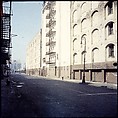 [227 Views of Buildings and Brooklyn Bridge for Fortune Article "On the Waterfront"], Walker Evans (American, St. Louis, Missouri 1903–1975 New Haven, Connecticut), Color film transparency