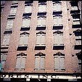 [227 Views of Buildings and Brooklyn Bridge for Fortune Article "On the Waterfront"], Walker Evans (American, St. Louis, Missouri 1903–1975 New Haven, Connecticut), Color film transparency