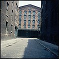 [227 Views of Buildings and Brooklyn Bridge for Fortune Article "On the Waterfront"], Walker Evans (American, St. Louis, Missouri 1903–1975 New Haven, Connecticut), Color film transparency