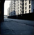 [227 Views of Buildings and Brooklyn Bridge for Fortune Article "On the Waterfront"], Walker Evans (American, St. Louis, Missouri 1903–1975 New Haven, Connecticut), Color film transparency